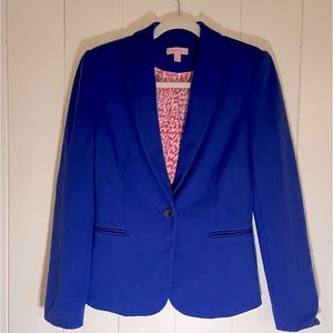 Lilly Pulitzer Leighton Blazer Electric Blue